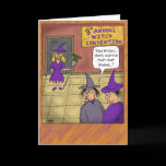 Funny Halloween Cards: Witch Convention