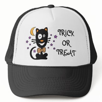 Funny Halloween Kitty Hat hat