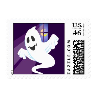 Funny Halloween Stamp stamp