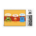 Funny Halloween stamps by holiday_tshirts Funny Halloween stamps