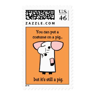 Funny Halloween stamps stamp