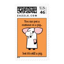 Funny Halloween stamps