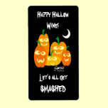 Funny Halloween Wine Labels labels