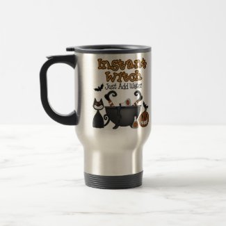 Funny Halloween Witch Travel Mug/Cup mug
