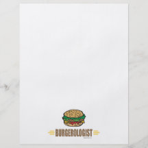 Funny Hamburger Flyer