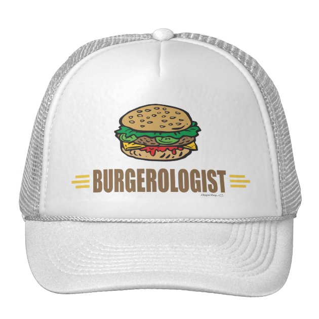 Funny Hamburger Trucker Hat 1/1