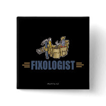 Funny Handyman Pin