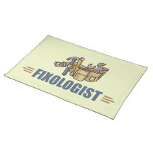 Funny Handyman Placemats