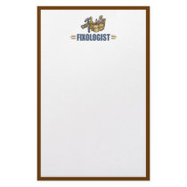 Funny Handyman Stationery Design