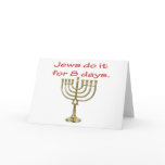 Funny Hanukkah Card