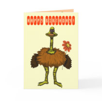 Funny happy birthday card