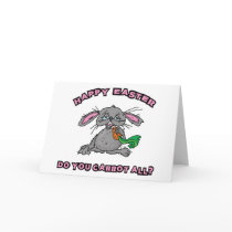 Funny Happy Easter Bunny Cards