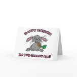 Funny Happy Easter Bunny Cards