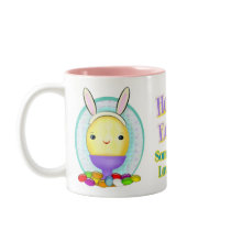 Funny Happy Easter Bunny Egg mugs