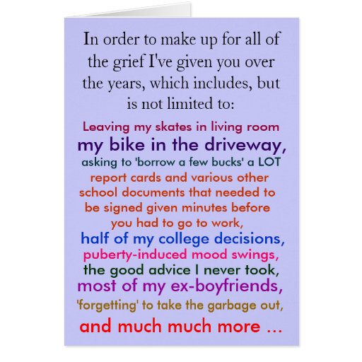 Funny Happy Fathers Day Card