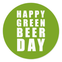 Funny Happy Green Beer Day stickers by greenbeerday Funny Happy Green Beer Day stickers