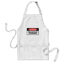Funny hearing apron