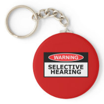 Funny hearing key chains