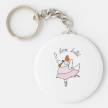 funny hen key chain