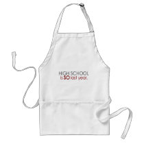 Funny High School Grad Apron