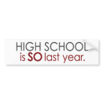 Graduation Bumper Stickers