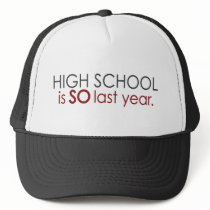 Funny High School Grad Mesh Hat