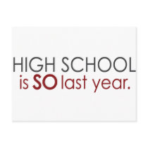 Funny High School Grad Postcards