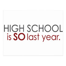 Funny High School Grad Postcards