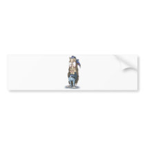 funny hippie zombie bumper stickers by doonidesigns funny hippie zombie bumper stickers