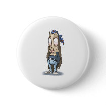 funny hippie zombie buttons