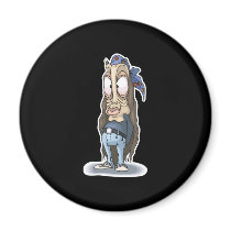 funny hippie zombie magnets