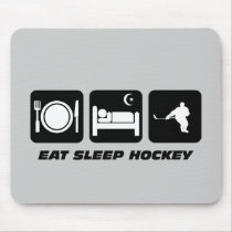 Funny hockey mousepads by eatsleepboutique Funny hockey mousepads
