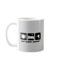 Funny hockey mugs