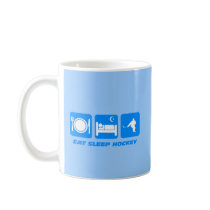 Funny hockey mugs by eatsleepboutique Funny hockey mugs