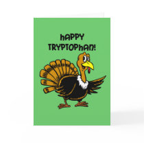Funny holiday turkey cards