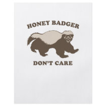 Funny Honey Badger Flyers