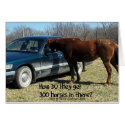 Funny Horse "300 Horse" cards