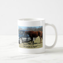 Funny Horse "300 Horse" Coffee Mug
