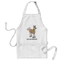 Funny horse aprons