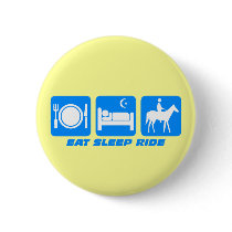 Funny horse pinback buttons