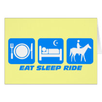 Funny horse card