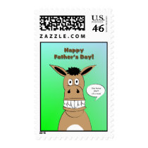 Funny Horse Father's Day stamps