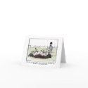 Funny Horse Greeting Card