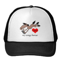 Funny horse hat