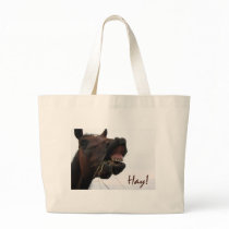 Funny Horse: Hay! bags by BowNRanch Funny Horse: Hay! bags