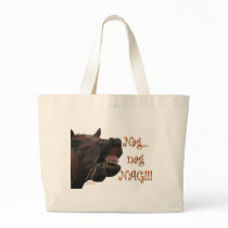 Funny Horse: Nag, nag, nag Canvas Bag