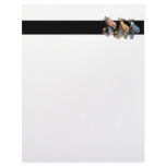 funny horse racing cartoon custom letterhead