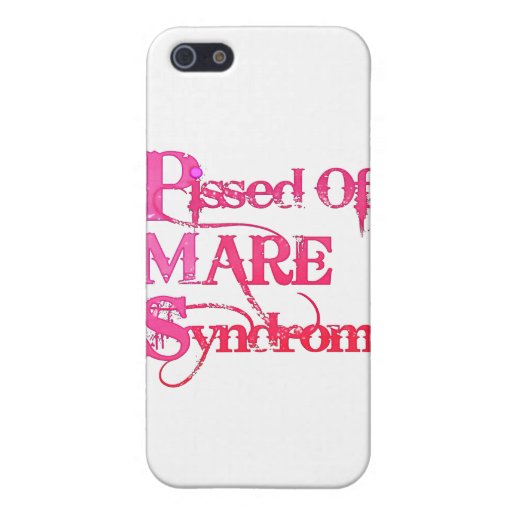 Funny, horse sayings - PMS iPhone 5 Case