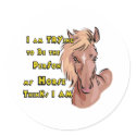Funny Horse stickers by WesternRodeo Funny Horse stickers