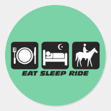 Funny horse sticker